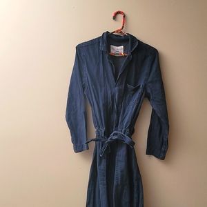 H and M Denim Jumpsuit